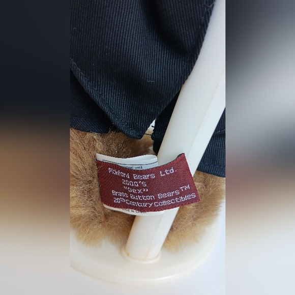 The Brass Button Bears DEX Collectable Bear 2000 Millennium Bear - Picture 6 of 8